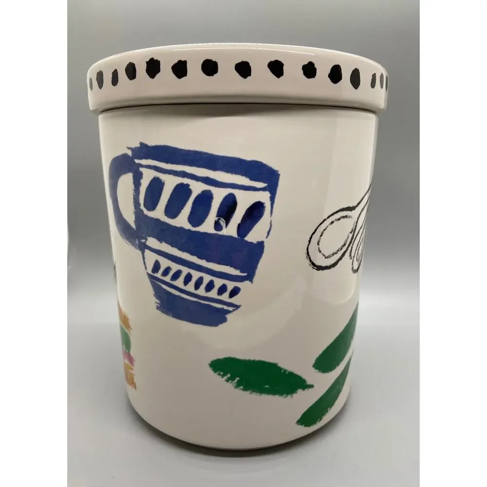 Retired Kate Spade New York Lenox Ceramic All in Good Taste Canister